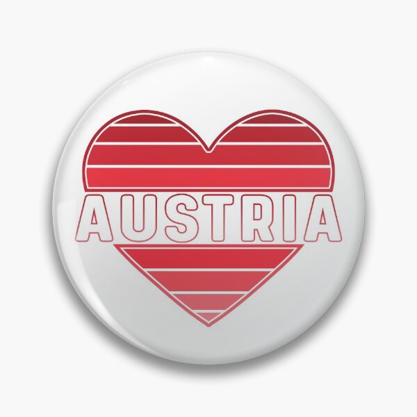 Item preview, I Love Austria, Austrian Heart designed and sold by Celticana.