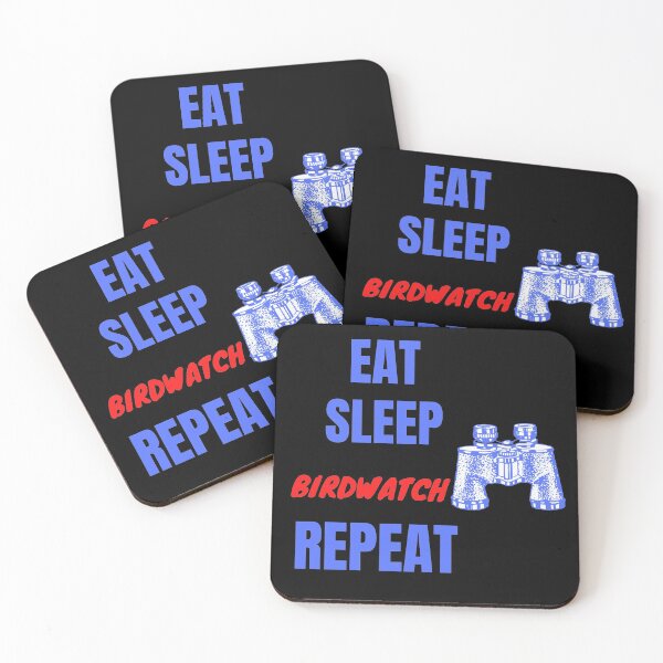 Item preview, Eat Sleep Brirdwatch Repeat designed and sold by Zibidee.