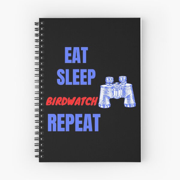 Item preview, Eat Sleep Brirdwatch Repeat designed and sold by Zibidee.