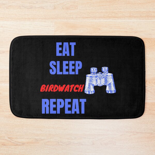 Item preview, Eat Sleep Brirdwatch Repeat designed and sold by Zibidee.