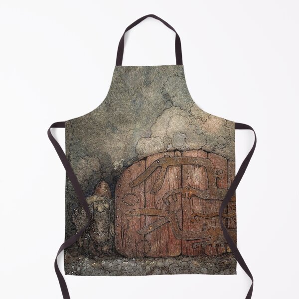 Item preview, The little gnome home Vintage John Bauer fantasy artwork designed and sold by Vintage Designs +.