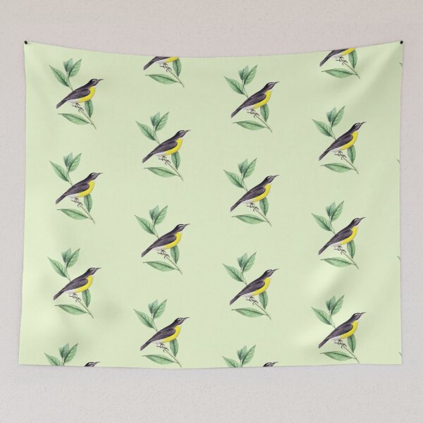 Item preview, black and yellow bird designed and sold by aymanepics.