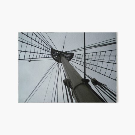 Up to the Crow's Nest Art Board Print