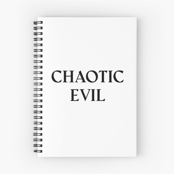 Item preview, Chaotic Evil: Dungeons and Dragons Alignment designed and sold by Plasmak.