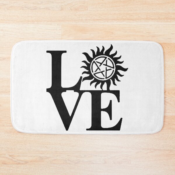 Item preview, Supernatural - Love Anti-Possession Super Fan Symbol (SPN Fandom) designed and sold by NerdKeepers.