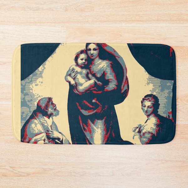 Item preview, Masterpieces Revisited - Sistine Madonna by Raphael designed and sold by Serge Averbukh Art Studio.