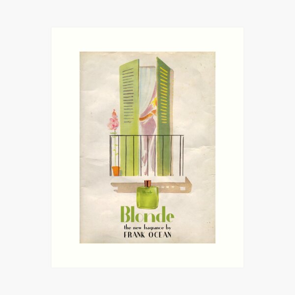 Blonde hair Art Print