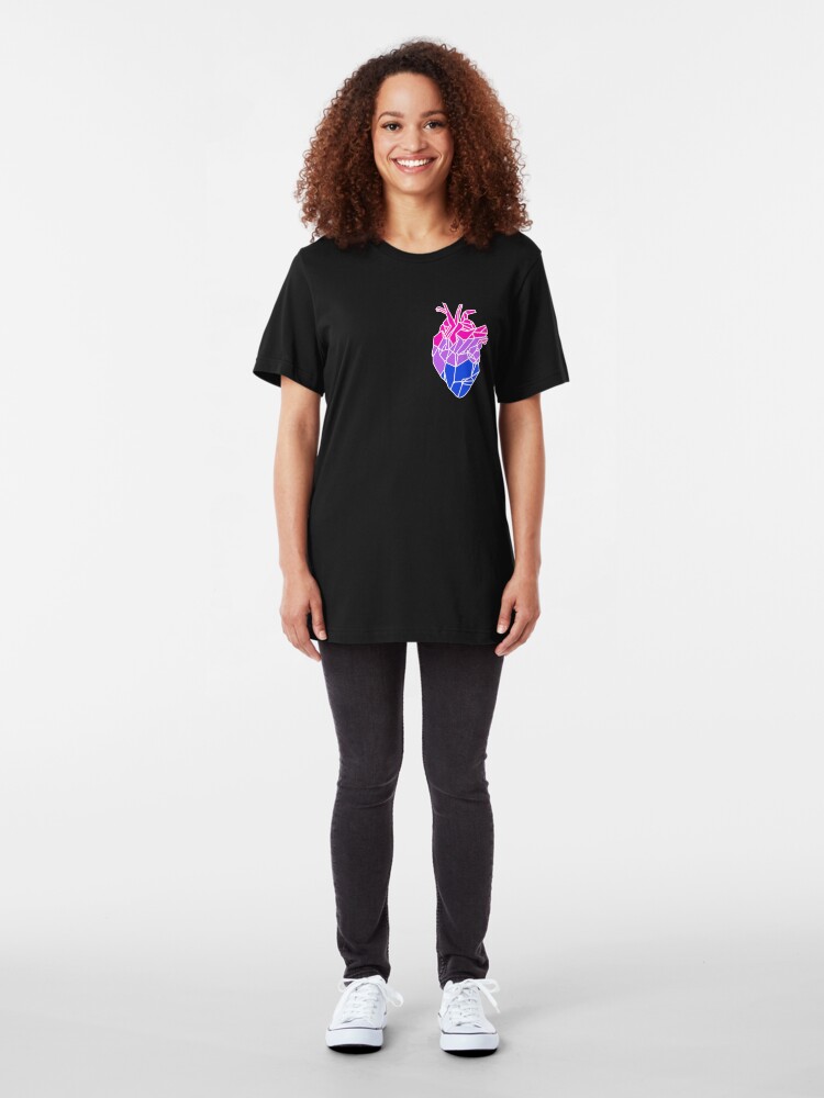 Vista alternativa de Camiseta ajustada Bisexual Babe