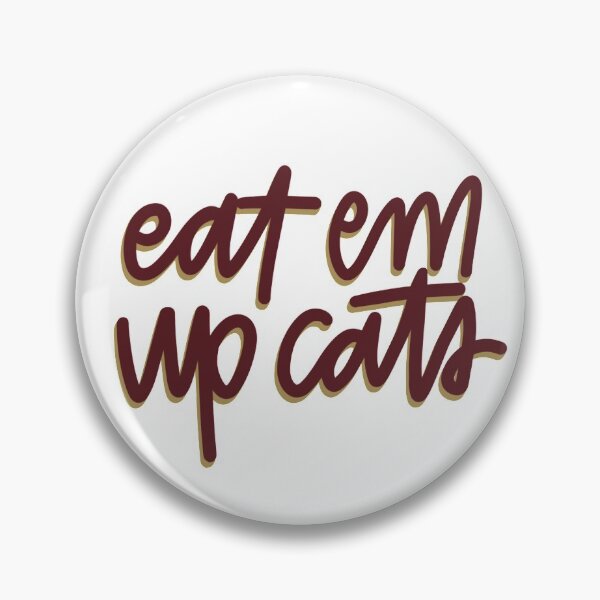 Item preview, txst eat em up cats designed and sold by reeceboland.