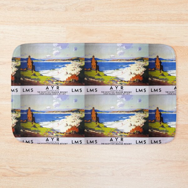 Item preview, Railway Poster Ayr designed and sold by stickart-marek.