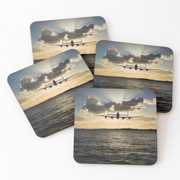 Item preview, Low-flying Lancaster sunset designed and sold by Flight Artworks.