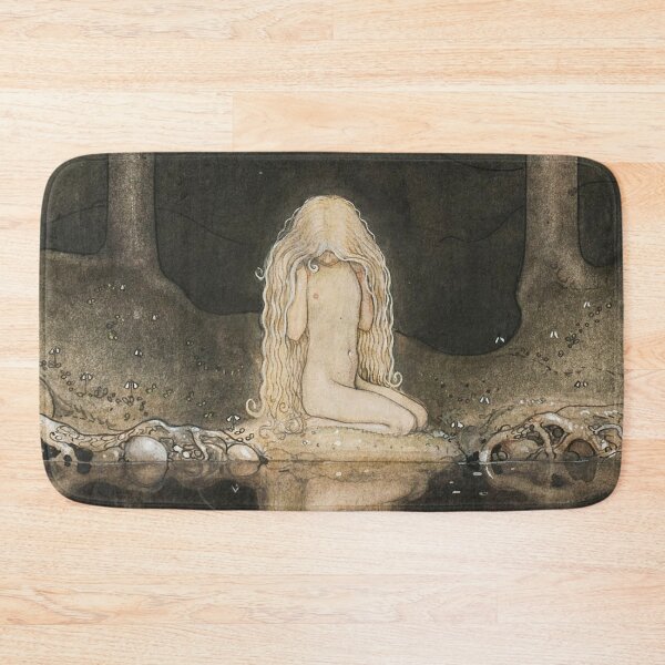 Artikelvorschau, The Water spirit Vintage John Bauer fantasy artwork entworfen und verkauft von Vintage Designs +.