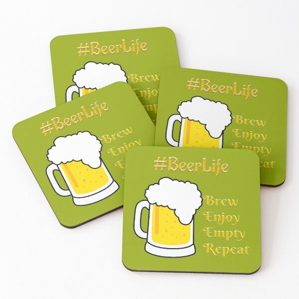 Item preview, #Beerlife Brew Enjoy Empty Repeat designed and sold by JediJR.