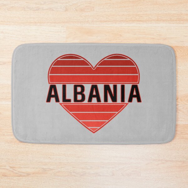 Item preview, I Love Albania, Albanian Heart, Shqypni designed and sold by Celticana.