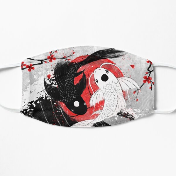 Koi fish - Yin Yang Flat Mask