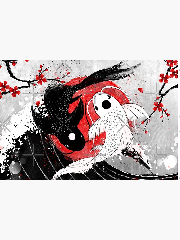 Koi fish - Yin Yang by Ruby-Art