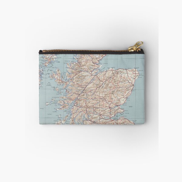 Item preview, Vintage Map of Scotland (1943) designed and sold by BravuraMedia.