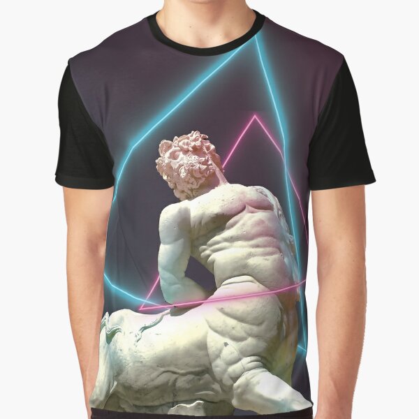 Men's Classic Statue Graphic T-shirt - Comfortable And Stylish