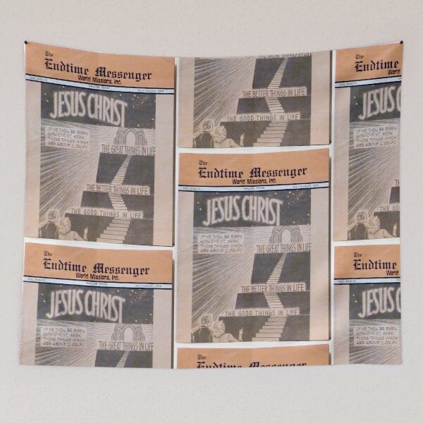 Item preview, Endtime, Messenger, July 1975, Stairway, Jesus, Christ designed and sold by Vintaged.