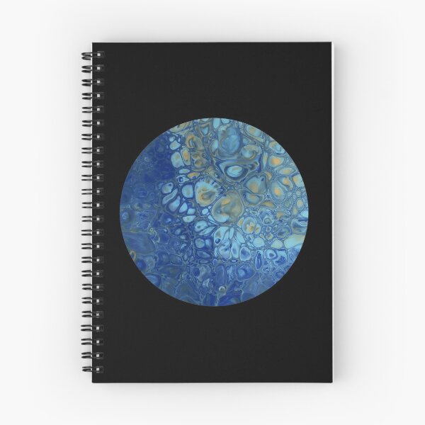 Artikelvorschau, Blau und Gelb / Acryl Gießen entworfen und verkauft von Nathalie Aynié.