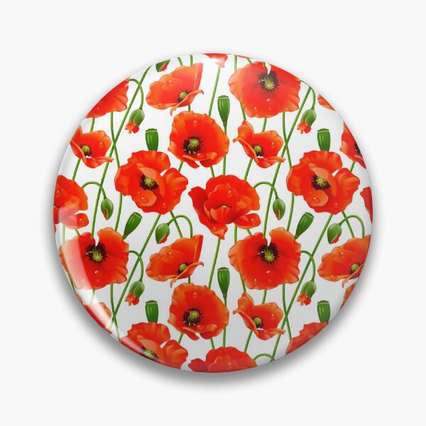 Item preview, Beautiful Red Poppy Flowers designed and sold by Makanahele.