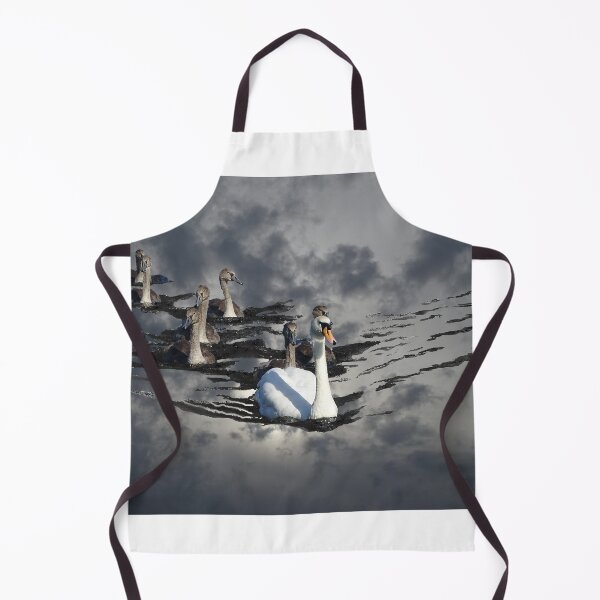 Item preview, Swans and sky designed and sold by Stacey Vivian.