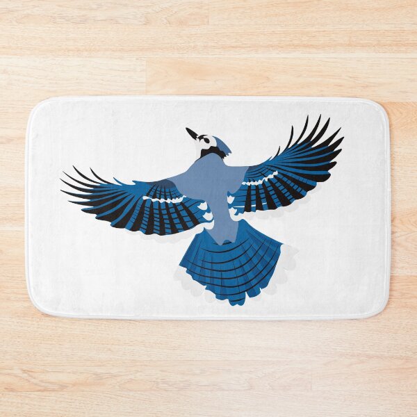 Item preview, Vector Flying Blue Jay designed and sold by jspiggle.
