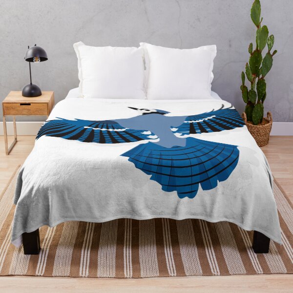 Item preview, Vector Flying Blue Jay designed and sold by jspiggle.