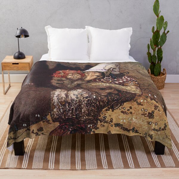 Item preview, Mother Troll Vintage John Bauer fantasy artwork designed and sold by Vintage Designs +.