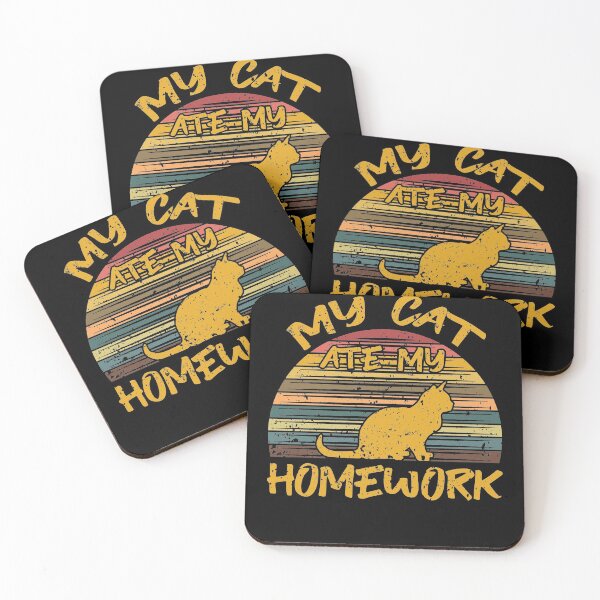 Item preview, My Cat Ate My Homework designed and sold by sesa10.