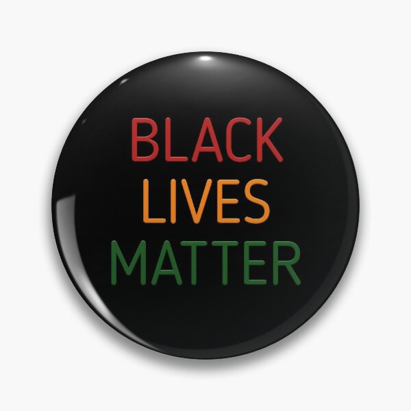 Black lives matter BLM eanamel pin button Pin