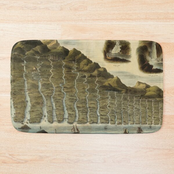 Item preview, Vintage Scotland Rivers Comparison Chart (1822) designed and sold by BravuraMedia.