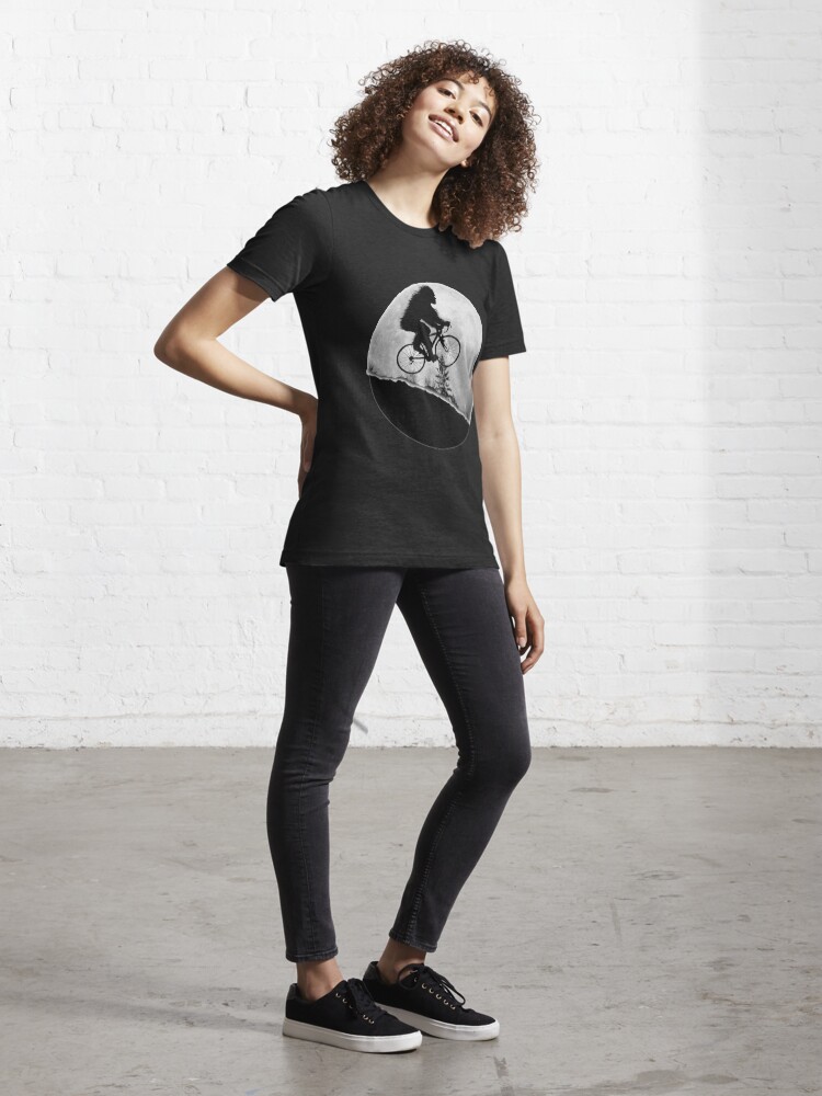 Alternate view of Bigfoot Rides! Essential T-Shirt