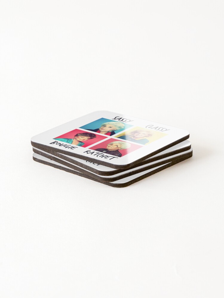 Alternate view of Savage Golden Girls Coasters (Set of 4)