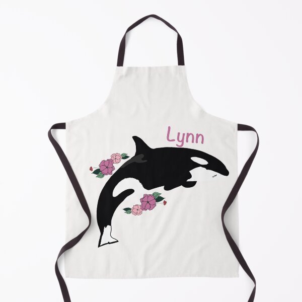 Item preview, Lynn the killer whale flower art designed and sold by Animaldesigns24.