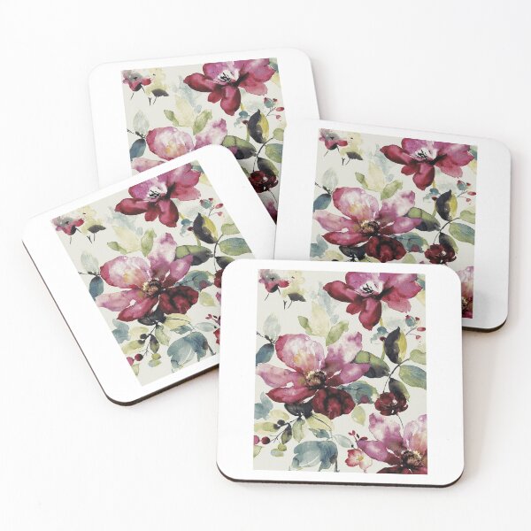 Item preview, flowers mask stickers designed and sold by Teykn.