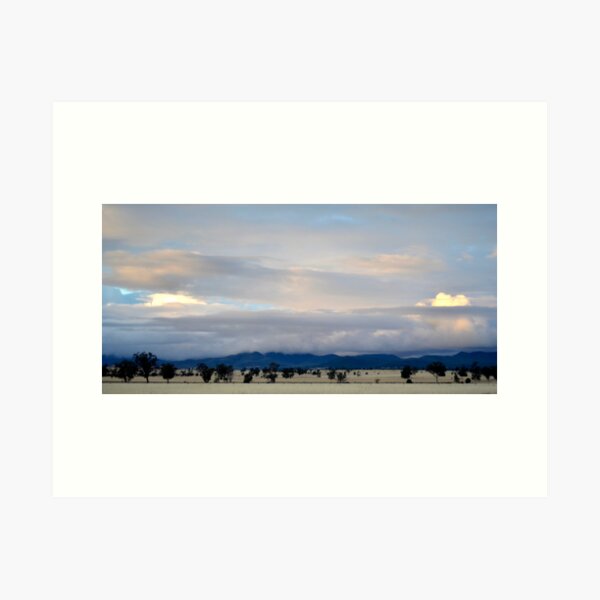 Item preview, Winter view from Stoney Creek Road, Narrabri  designed and sold by Elizabeth McPhee.