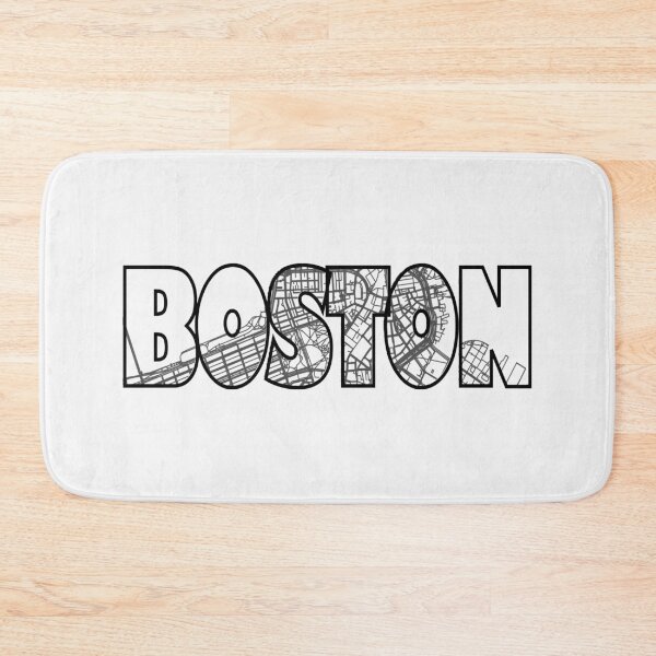 Item preview, Boston MA Street Map designed and sold by thestreetslocal.