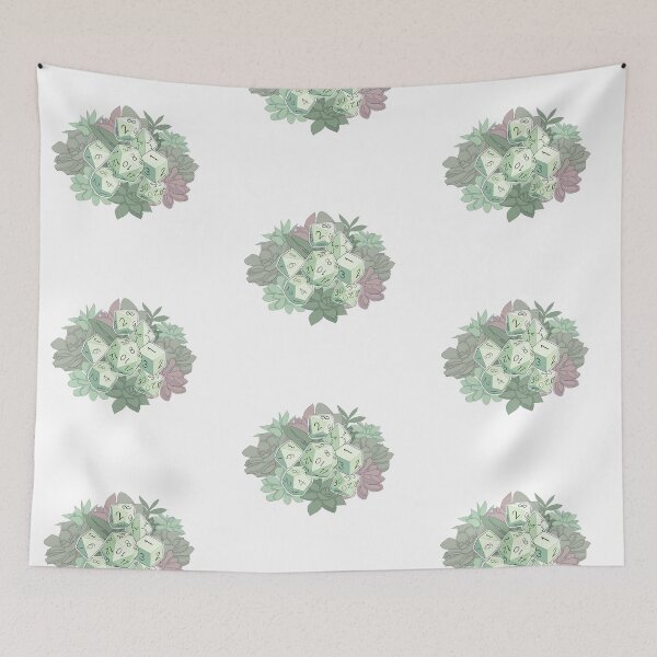 Item preview, Green Succulent Dice designed and sold by WhisperingDusk.