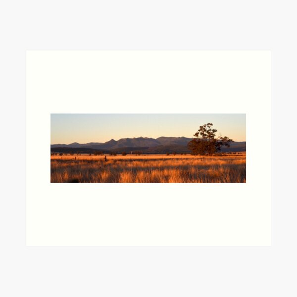 Item preview, View of Nandewaa Range from Maules Creek Road, Narrabri designed and sold by Elizabeth McPhee.