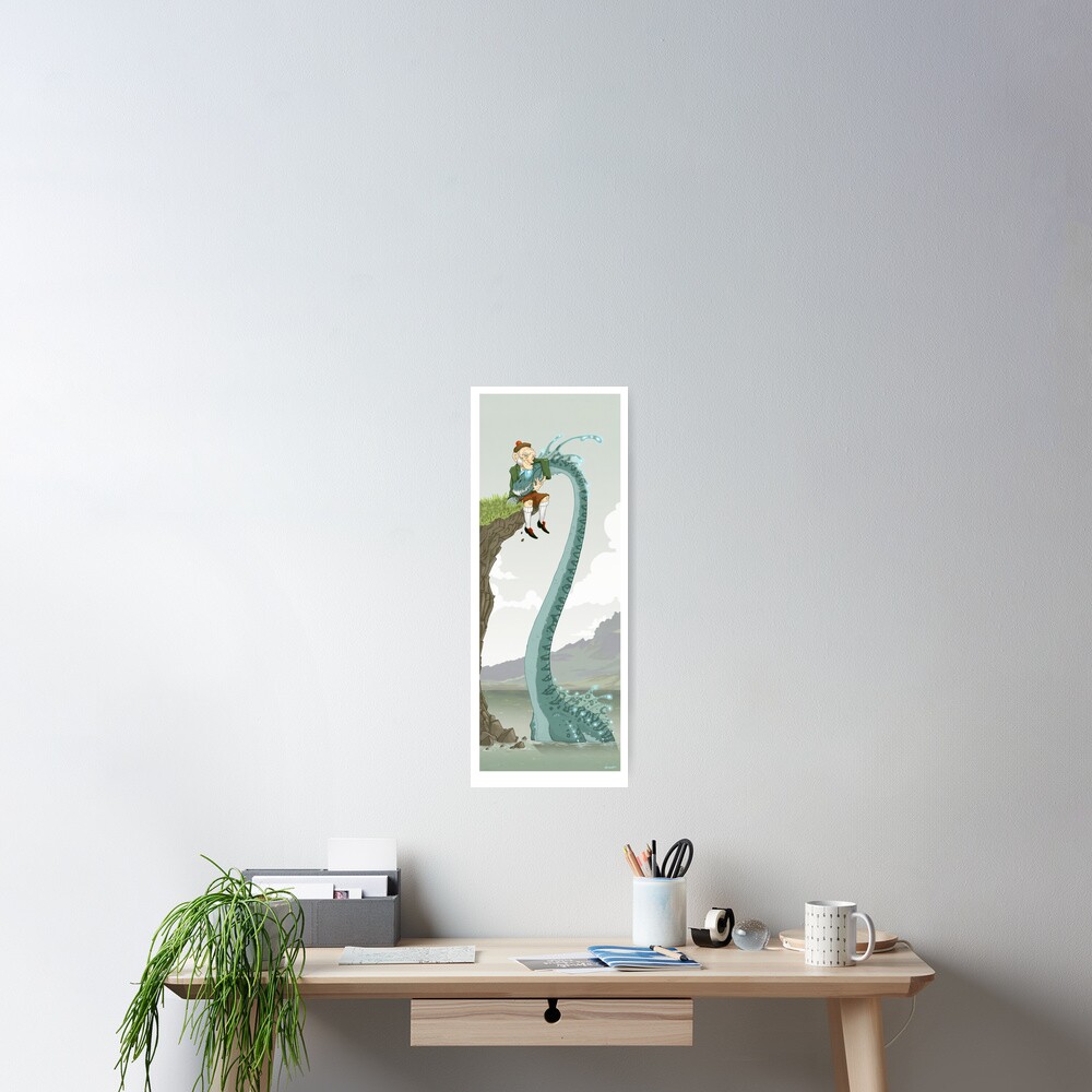 Loch Ness buddies Poster