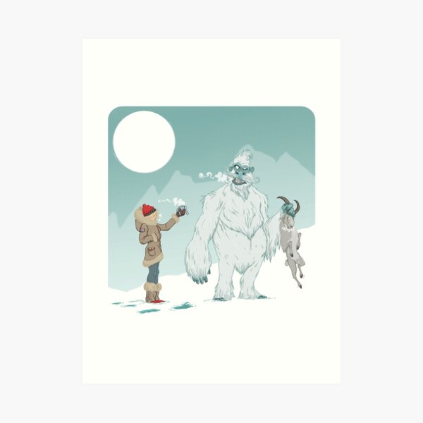 Yetea? Art Print