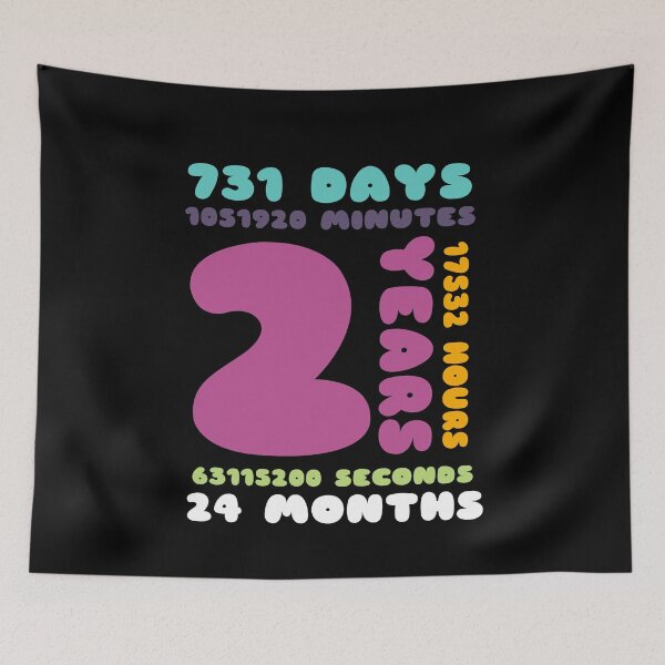 Item preview, 2 Years Birthday Gift Girl Boy Party designed and sold by MooonTees.
