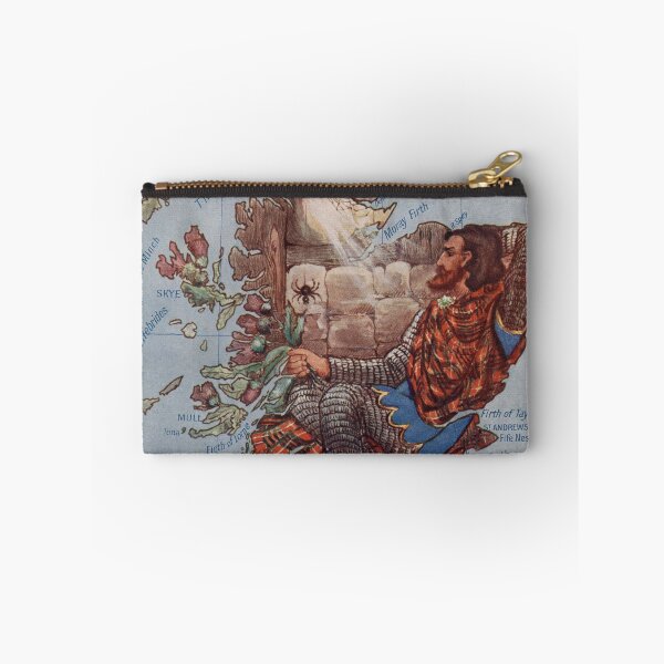 Item preview, Vintage Scotland Robert The Bruce Illustrative Map (1912) designed and sold by BravuraMedia.