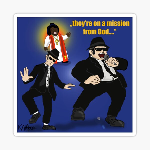 Blues Brothers Sticker