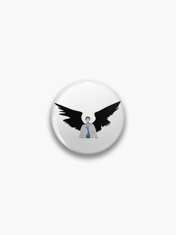 Castiel Wings Sticker for Sale by NerdKeepers