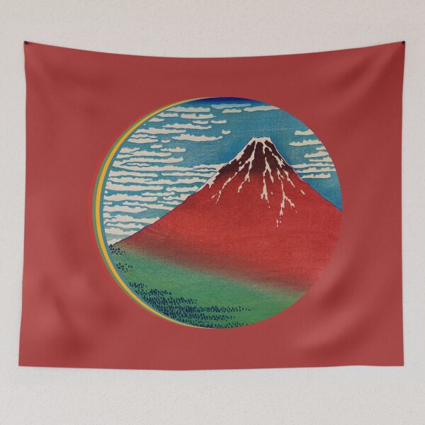 Item preview, Fuji Mount Retro Style designed and sold by Wanderlust77.