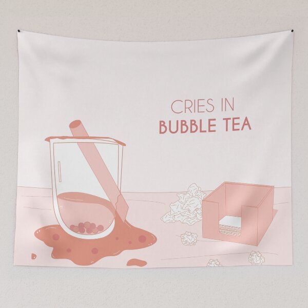 Item preview, Cries in Bubble Tea designed and sold by chaiteaandcream.