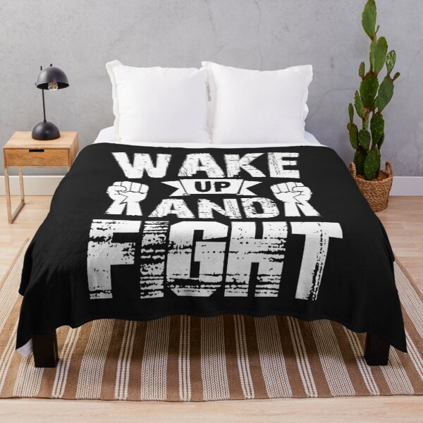 Item preview, Wake up and Fight designed and sold by REApparelCo.