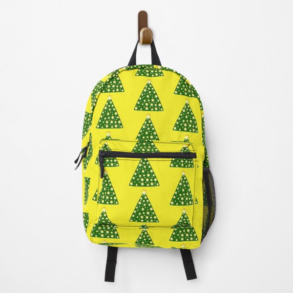 Item preview, yellow stars green xmass tree yellow background designed and sold by miaterinka.